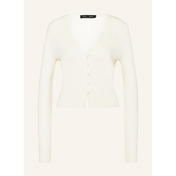Proenza Schouler Addie Cardigan Ivory - S - Picture 1 of 5